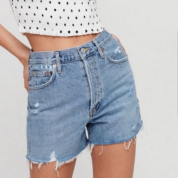 Agolde Jaden shorts - Picture 1 of 7